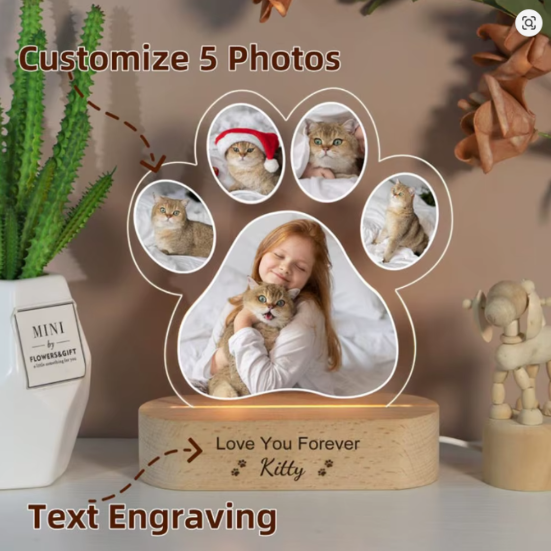 Pawvera™ Pet Photo Lamp